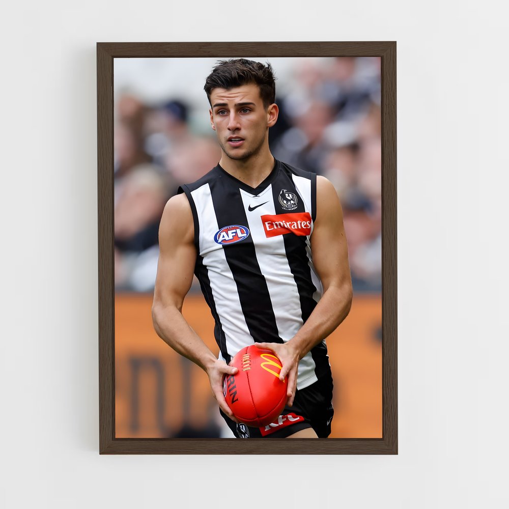 Poster La Passione Rouge – affiche Football australien (vue 5)